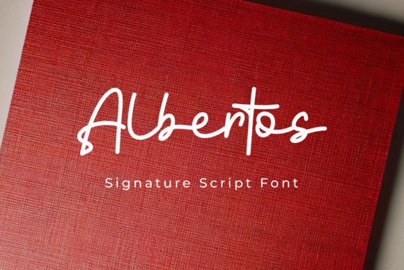 Albertos: The Signature Script Font for Scroll-Stopping Campaigns