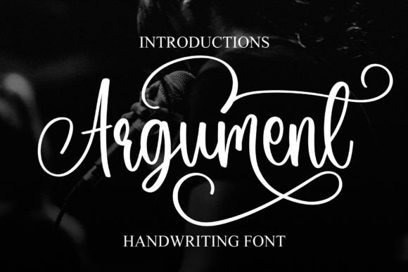 Argument: The Handwritten Typeface That Elevates Campaign Visuals