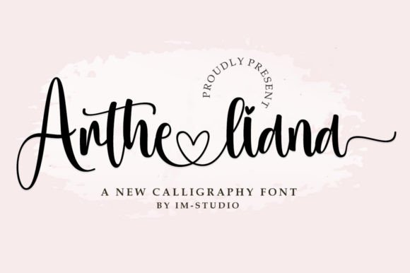 Artheliana: The Elegant Script Amp for Your Brand Identity