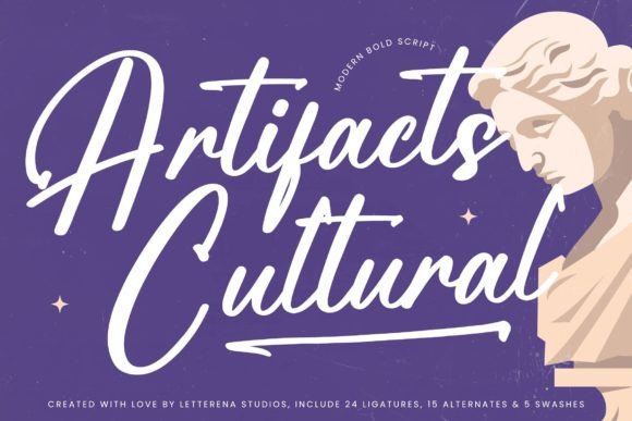 Artifacts Cultural: The Handwritten Typeface for Modern Brand Identity