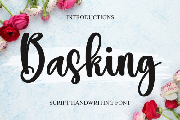 Basking: A Modern Handwritten Typeface for Digital Branding