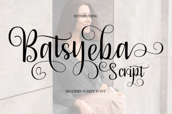 Batsyeba: A Modern Script Typeface for Editorial Design