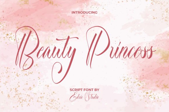Beauty Princess: A Royal Script Font for Elegant Brand Identity