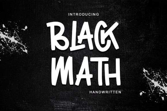 Black Math: The Handwritten Typeface That Elevates Campaign Design
