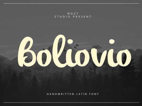 Boliovio: The Elegant Script Amp Font for Premium Digital Branding