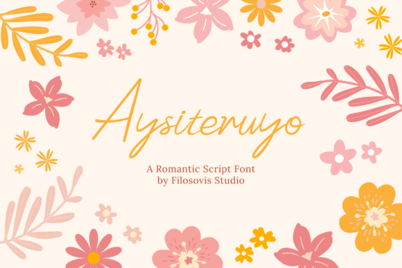 Discover Aysiteruyo: The Perfect Handwritten Font for Editorial Design