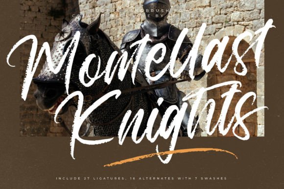 Elevating Editorial Design with the Montellast Knights Typeface