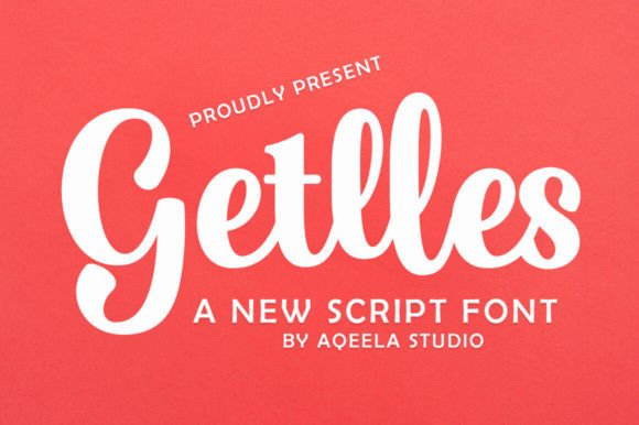 Getlles: A Script Amp Typeface for Editorial Elegance