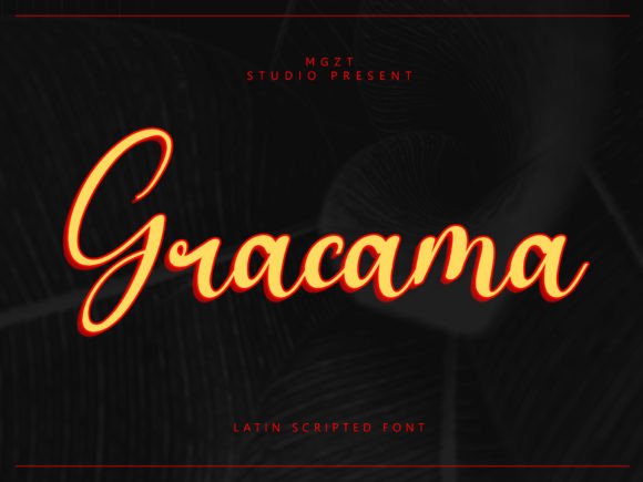 Gracama: The Premium Script Font for Elevated Brand Identity