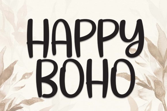 Happy Boho: A Sweet Handwritten Typeface for Modern Web Design