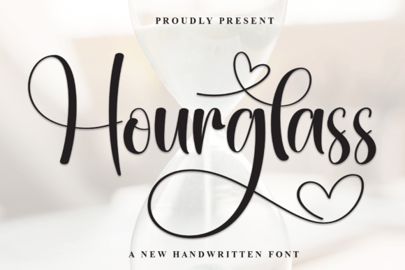 Hourglass: The Premium Script Font That Polishes Small Business Branding