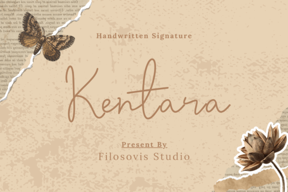 Kentara: A Sweet Handwritten Typeface for Modern Branding