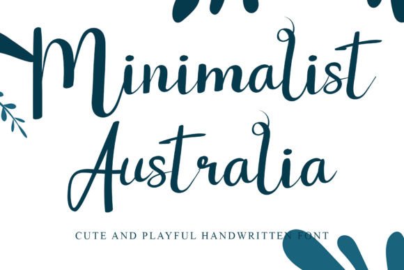 Minimalist Australia: The Perfect Handwritten Font for Small Business Branding