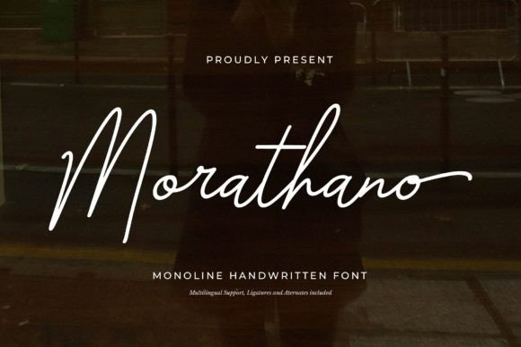 Morathano: The Handwritten Typeface That Brings Warmth to Brand Identity