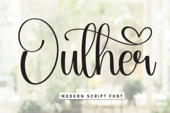 Outher: The Elegant Handwritten Font for Your Craft Business