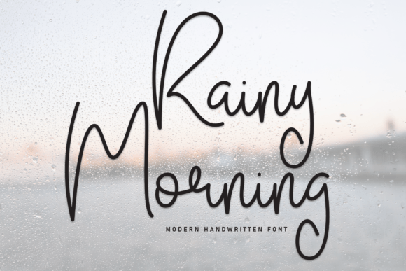 Rainy Morning: A Designer's Honest Review of This Script Amp Typeface