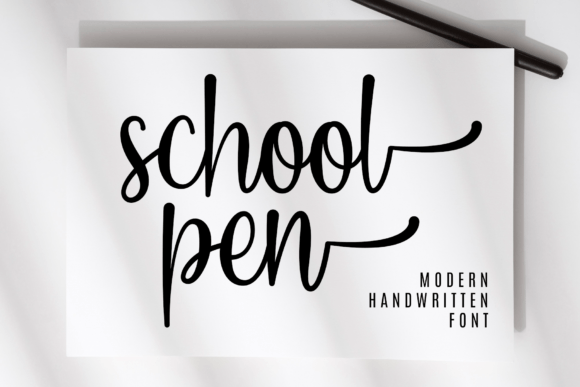School Pen: The Friendly Handwritten Typeface for Authentic Campaigns