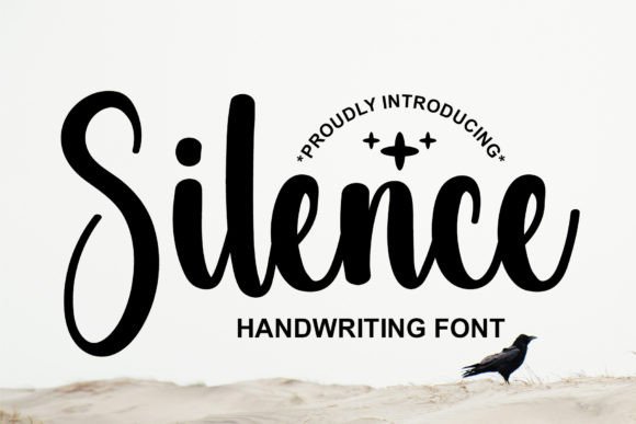Silence: A Delicate Handwritten Typeface for Elegant Branding