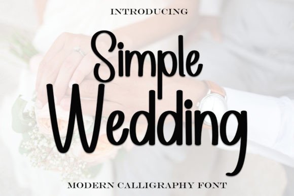 Simple Wedding: The Handwritten Typeface for Modern Web Design