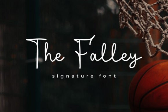 The Falley: A Sophisticated Script Font for Editorial Design