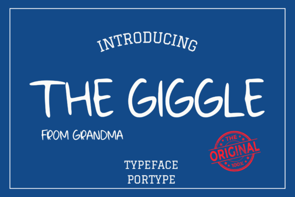 The Giggle: A Handwritten Typeface for Warm Editorial Design