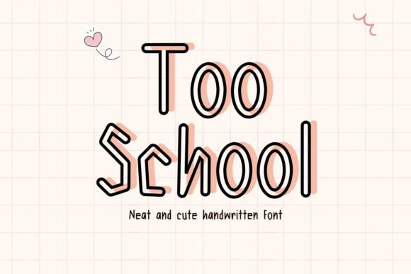 Tooschool: A Playful Typeface for Modern Web Design