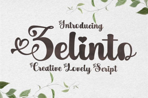 Zelanto: The Elegant Script Typeface for Editorial Design